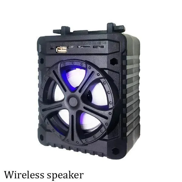 Wireless Bluetooth Speaker with RGB Lights